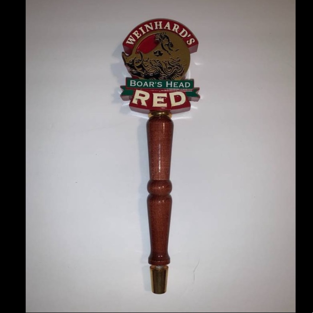 New Rare Henry Weinhard’s Boar’s Head Red Beer Tap